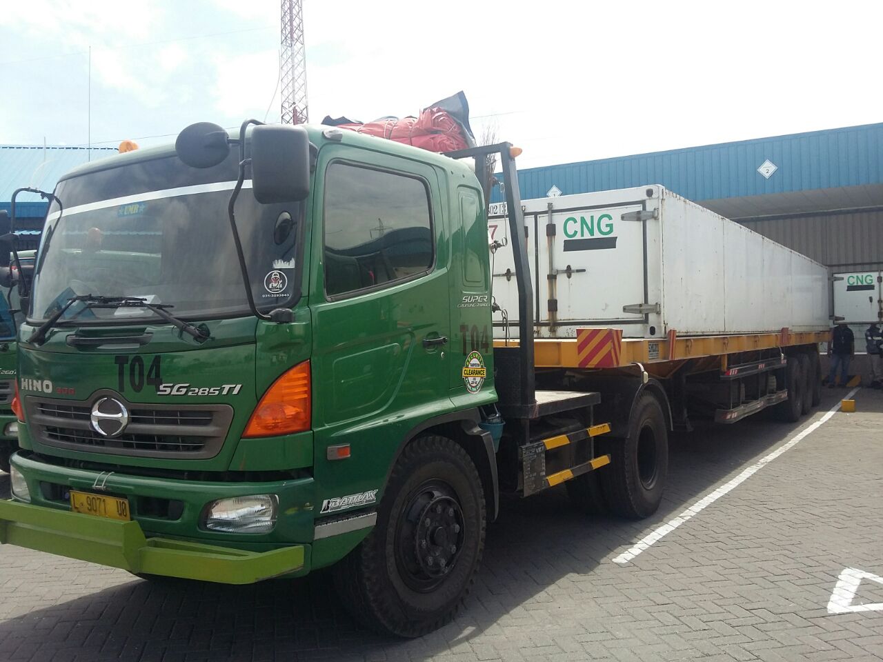 CNG Tube Skid Container